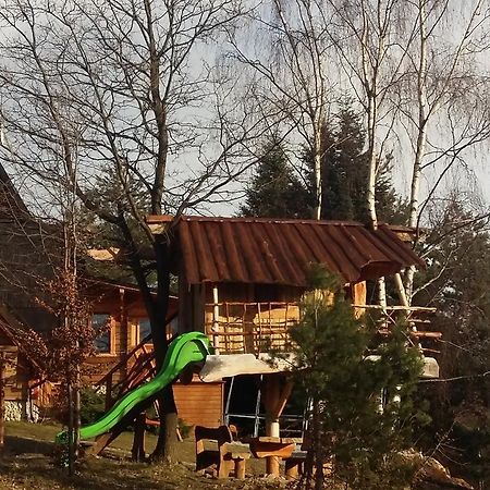 Hotel Bacowka Jamna Palesnica Esterno foto